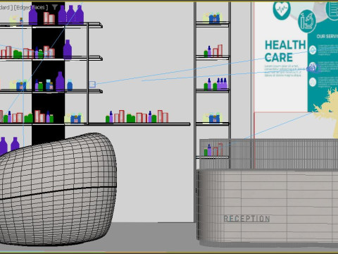 Exhibition Stand Model 3D