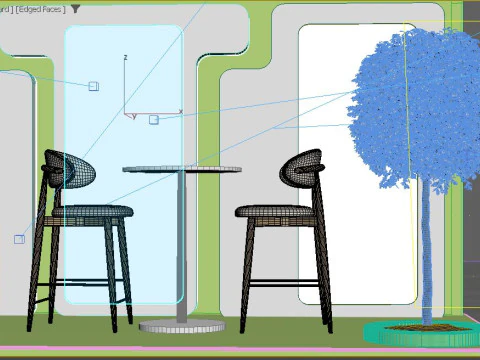 Modello 3D dello stand espositivo Modello 3D