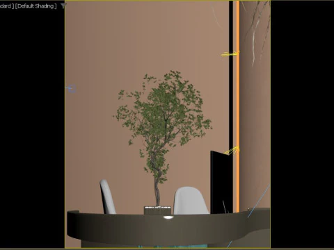 리셉션 홀 3D 모델