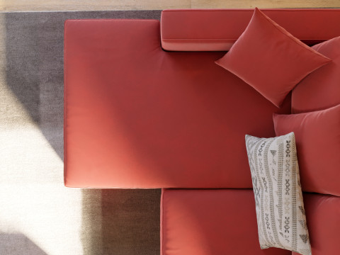 Modern Living Room Interior Scene 3D Model