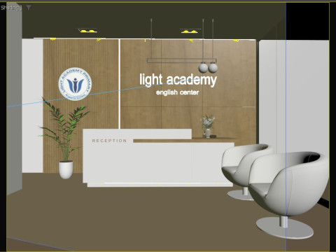 Reception hall 3D 模型