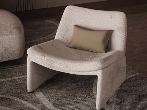 Modern Living Room 3D Модель