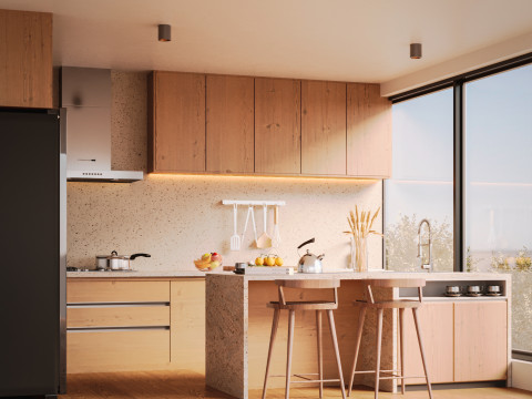 Modern Kitchen Modelo 3D