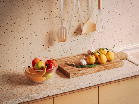 Modern Kitchen Modelo 3D