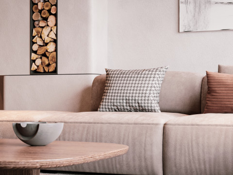 Modern Living Room 3D Модель