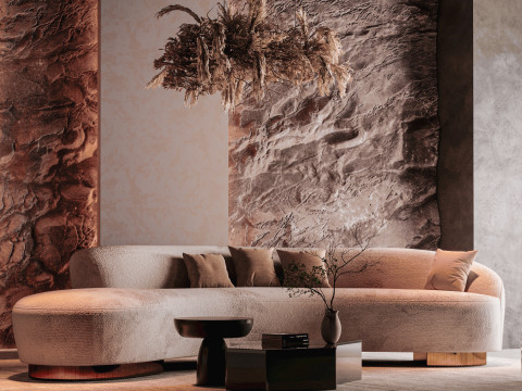 Modern Living Room 3Dモデル
