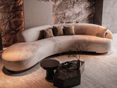 Modern Living Room 3Dモデル