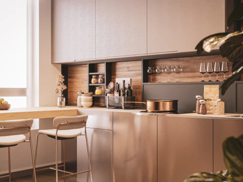 Modern Kitchen 3D Model