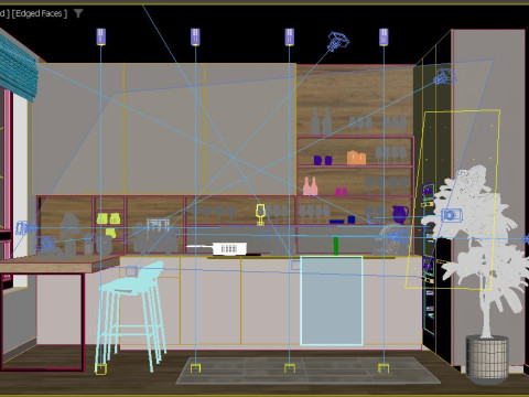 Modern Kitchen 3D 模型