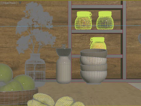 Modern Kitchen 3D Model
