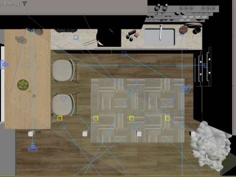 Modern Kitchen 3D 模型