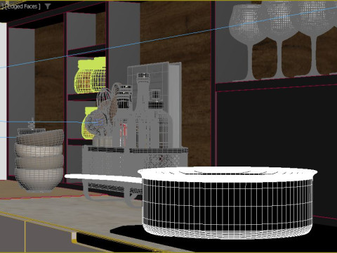 Modern Kitchen 3D 模型