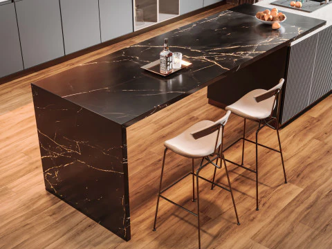 Cucina moderna Modello 3D