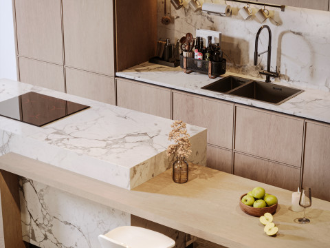 Modern Kitchen 3D 모델
