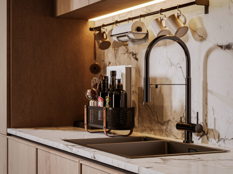 Modern Kitchen 3D 모델