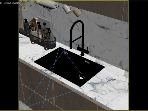 Modern Kitchen 3D 모델