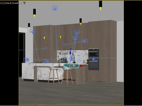 Modern Kitchen 3D 모델