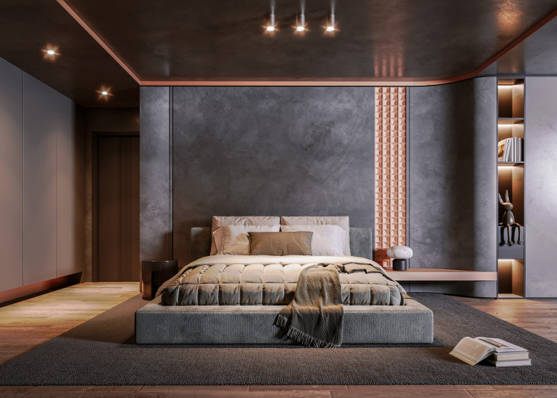 Bed Room Modèle 3D .c4d .max .obj .3ds .fbx .stl .blend