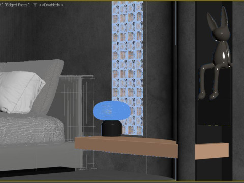 Bed Room Modèle 3D