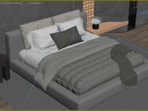 Bed Room Modèle 3D