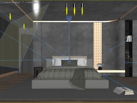 Bed Room Modèle 3D