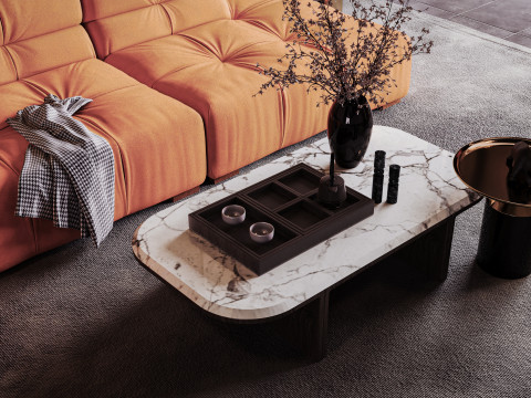 Modern Living Room 3D Модель