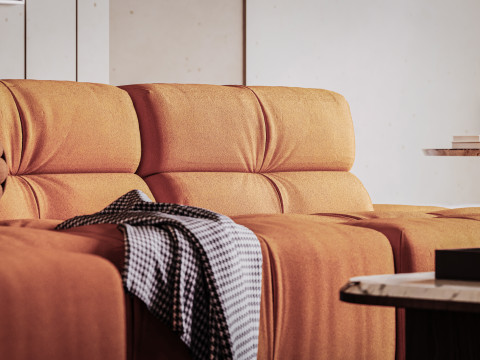 Modern Living Room 3D Модель
