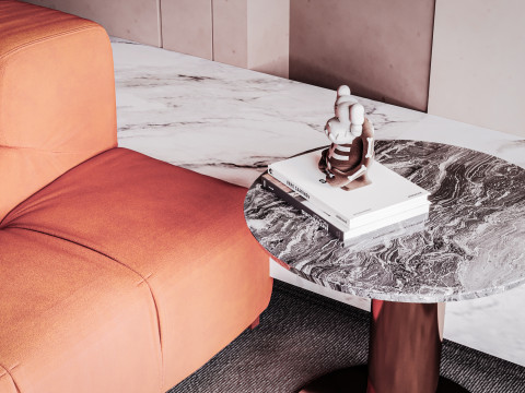 Modern Living Room 3D Модель