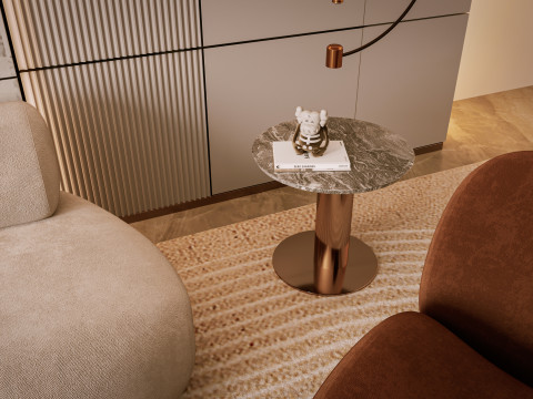 Modern Living Room 3D 模型