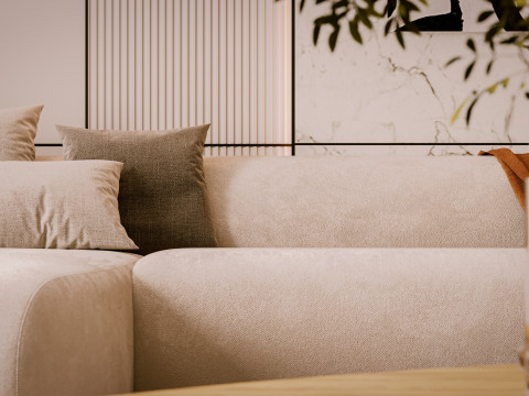 Modern Living Room 3D 模型