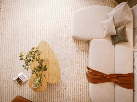 Modern Living Room 3D 模型