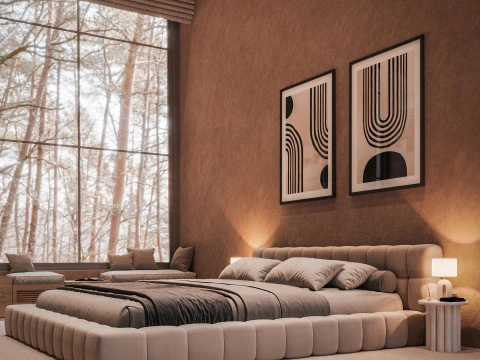 Bed Room 3D Model