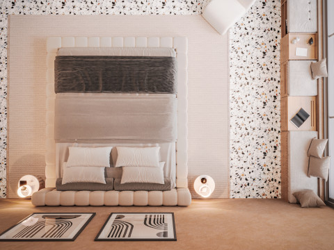 Bed Room 3D Модель