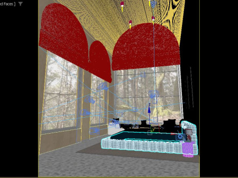 Bed Room 3D Модель