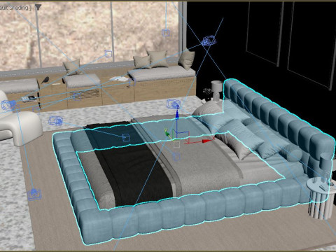 Bed Room 3D Модель