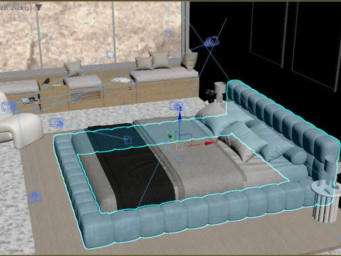 Bed Room 3D Model