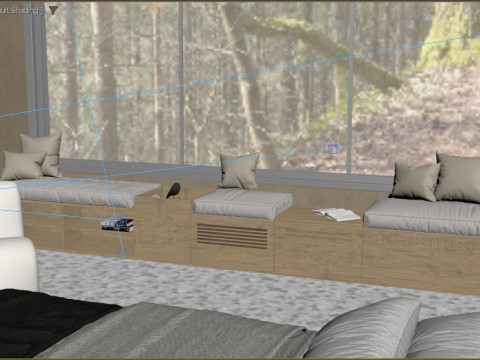 Bed Room 3D Модель