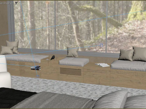 Bed Room 3D Model