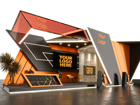 Exhibition Stand 3Dモデル