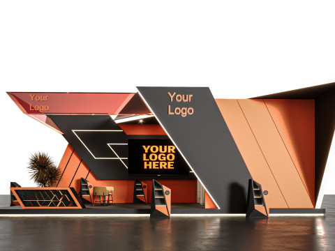 Exhibition Stand 3D Модель