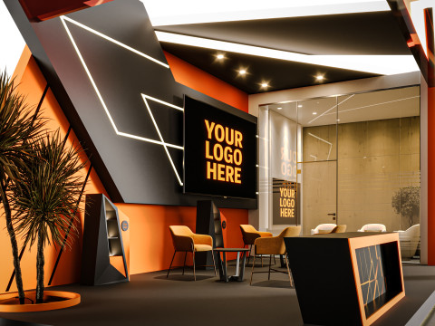 Exhibition Stand 3D Модель
