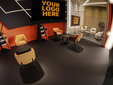 Exhibition Stand 3D Модель
