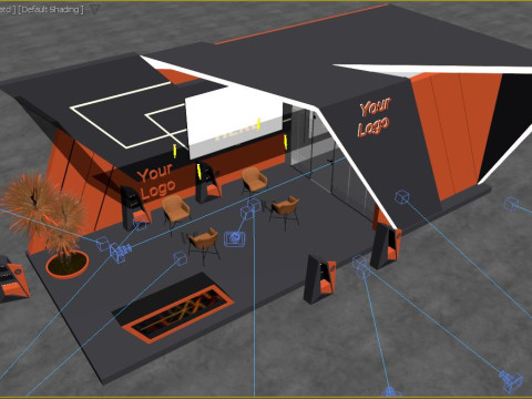 Exhibition Stand 3D Модель