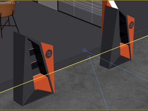 Exhibition Stand 3D Модель