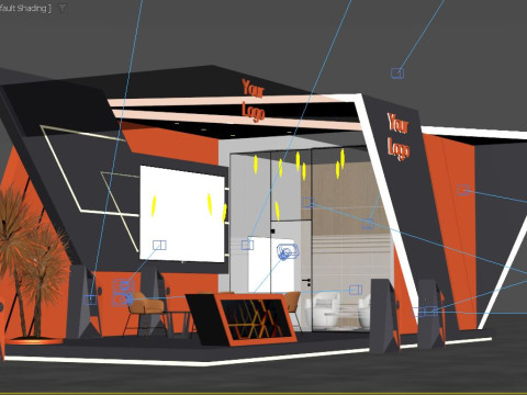 Exhibition Stand 3D Модель