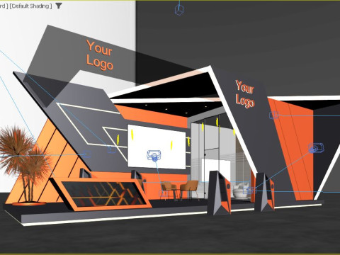 Exhibition Stand 3D Модель