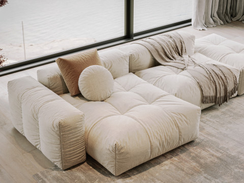 Modern Living Room 3D 模型