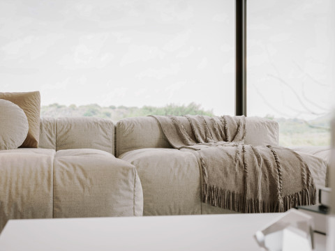 Modern Living Room 3D 模型