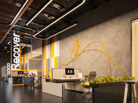 Office Model 3D