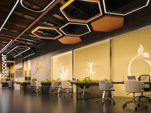Office Model 3D
